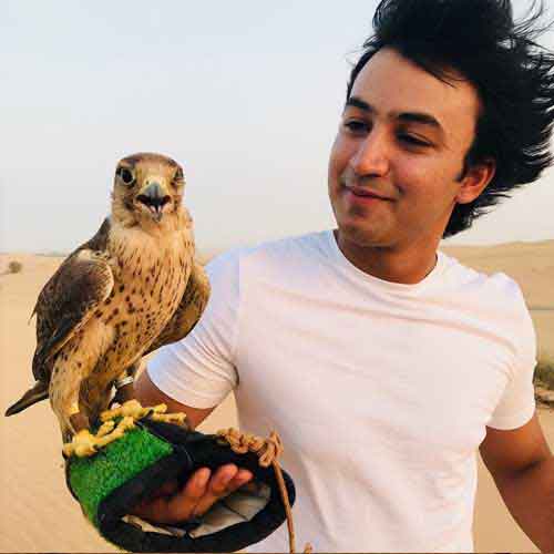 Photo With Falcon