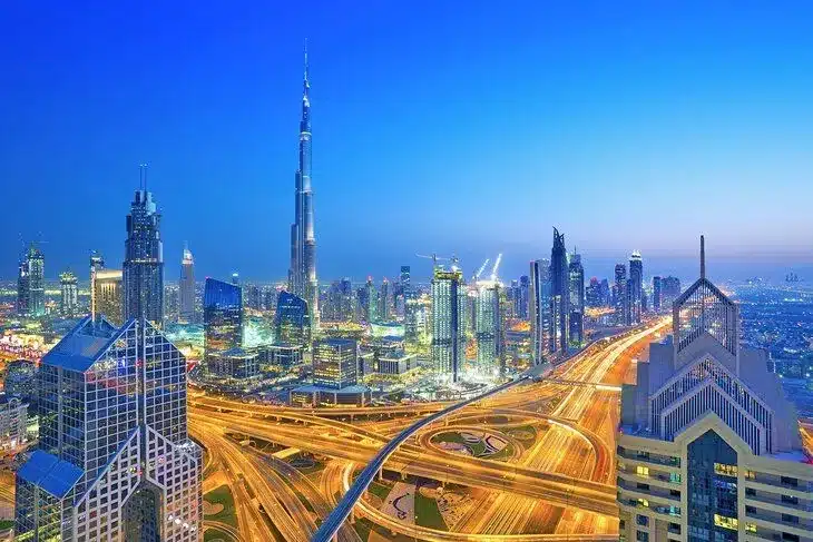 united Arab emirates Dubai top attractions sheikh Zayed road